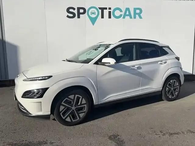 Blanc Occasion 2022 Hyundai Kona SUV | 16 990 € (Prix juste) - Image 1/4