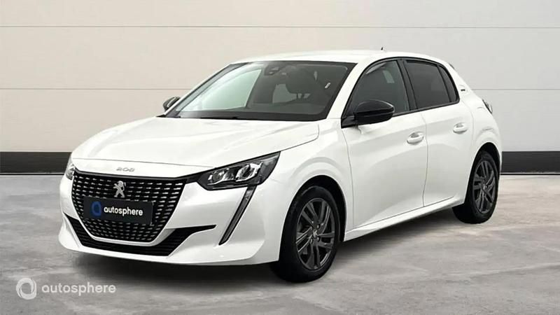 Blanc Occasion 2022 Peugeot 208 Style Citadine | 12 499 € (Bon prix) - Image 1/4