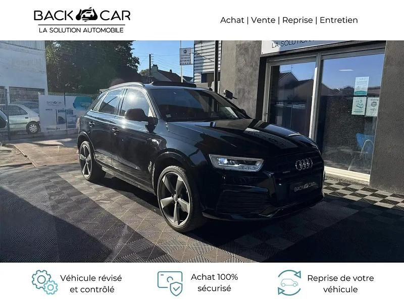 Noir Utilisé 2016 Audi Q3 SUV | 18 990 € (Prix juste) - Image 1/4
