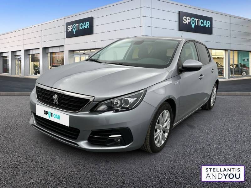 Gris Utilisé 2018 Peugeot 308 Allure Berline | 10 490 € (Bon prix) - Image 1/3