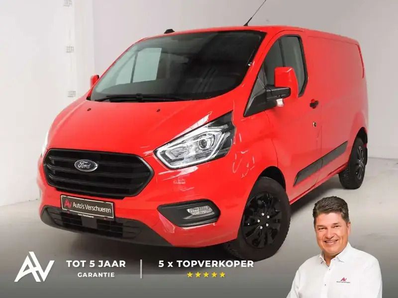 Rouge Utilisé 2023 Ford Transit Custom Trend Van | 24 990 € (Bon prix) - Image 1/4