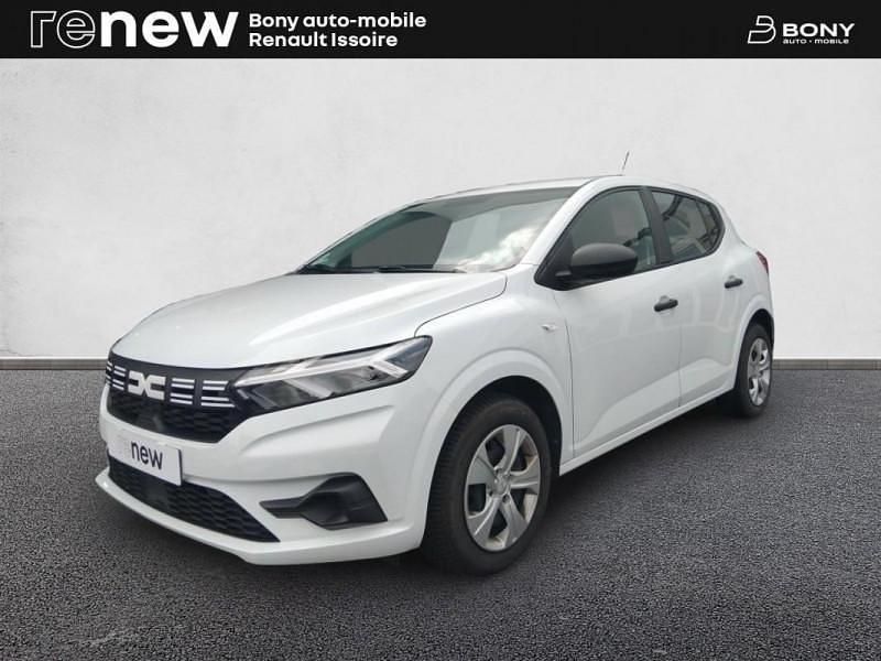 Blanc Utilisé 2023 Dacia Sandero Essentiel Citadine | 12 590 € (Bon prix) - Image 1/4