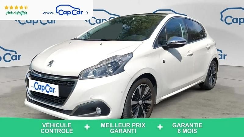 Blanc Utilisé 2019 Peugeot 208 Citadine | 8 990 € (Super prix) - Image 1/4