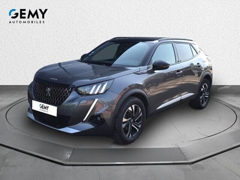 Gris Utilisé 2021 Peugeot 2008 GTi SUV | 17 785 € (Prix juste) - Image 1/4