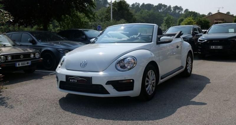 Blanc Utilisé 2017 VW Beetle Cabriolet | 18 990 € (Prix juste) - Image 1/4