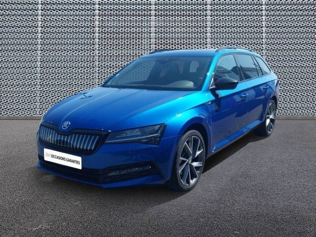 Bleu Utilisé 2024 Skoda Superb SportLine | 40 890 € (Prix cher) - Image 1/4
