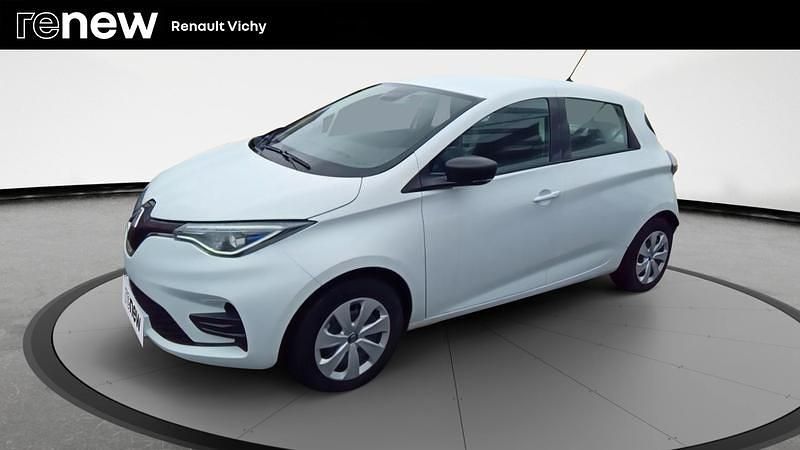 Blanc Occasion 2021 Renault Zoe Life Citadine | 14 990 € (Prix assez cher) - Image 1/4