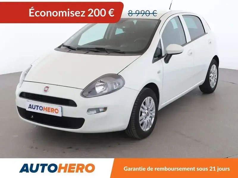 Blanc Utilisé 2018 Fiat Punto Pop Citadine | 8 490 € (Prix juste) - Image 1/2