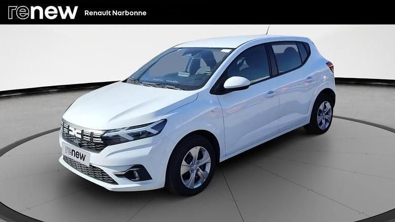 Blanc Utilisé 2025 Dacia Sandero Expression Citadine | 14 890 € (Prix juste) - Image 1/4