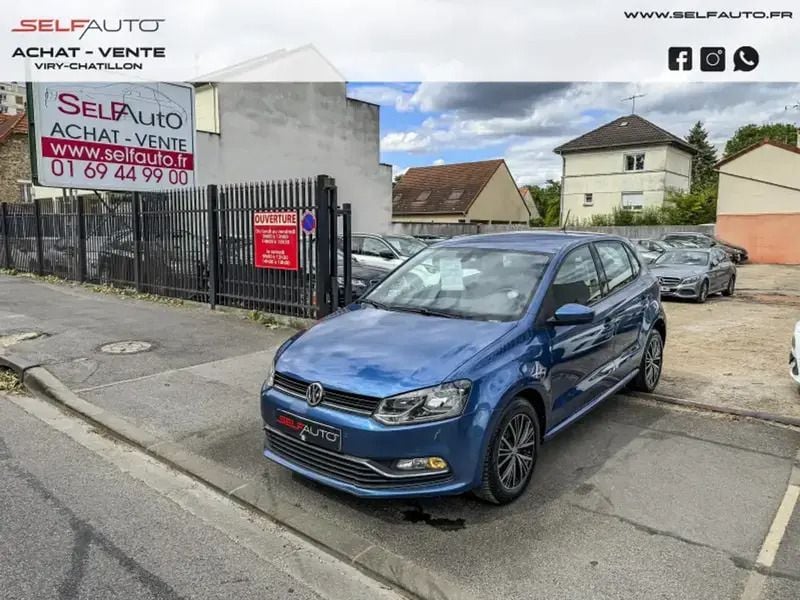 Bleu Utilisé 2016 VW Polo Allstar Berline | 7 480 € - Image 1/4
