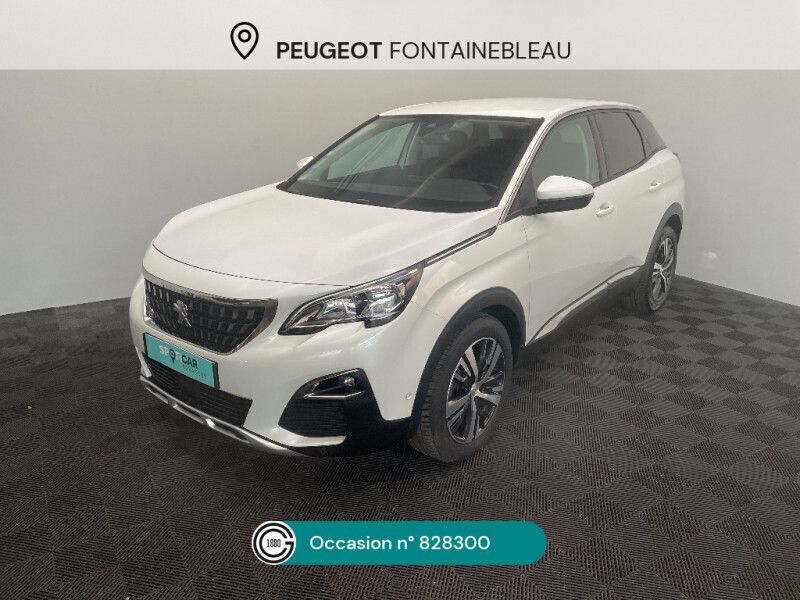 Blanc Utilisé 2018 Peugeot 3008 Allure SUV | 12 380 € (Prix juste) - Image 1/4
