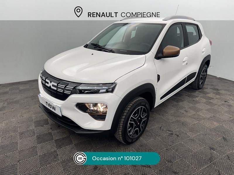 Blanc Occasion 2023 Dacia Spring Extreme Citadine | 9 190 € (Bon prix) - Image 1/4