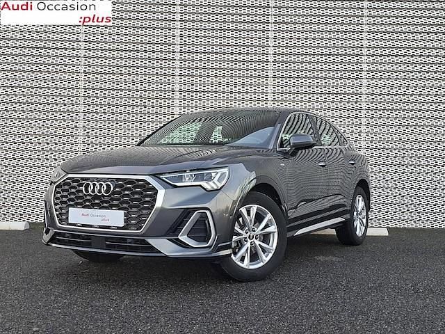 Gris daytona nacré Utilisé 2022 Audi Q3 Sportback S-Line SUV | 35 990 € (Prix juste) - Image 1/4