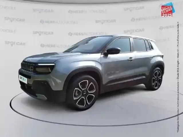 Granite métallisé + toit volcano Utilisé 2023 Jeep Avenger EV SUV | 22 499 € (Prix juste) - Image 1/4