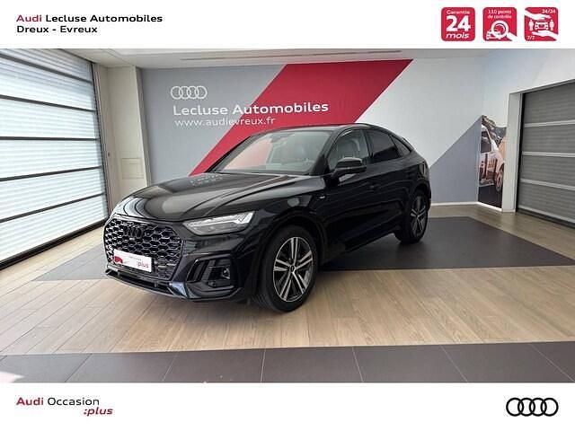 Noir mythe métallisé Occasion 2024 Audi Q5 Sportback S-Line SUV | 51 880 € (Bon prix) - Image 1/4