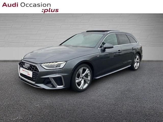Gris daytona nacré Utilisé 2022 Audi A4 S-Line Break | 29 990 € (Prix juste) - Image 1/4