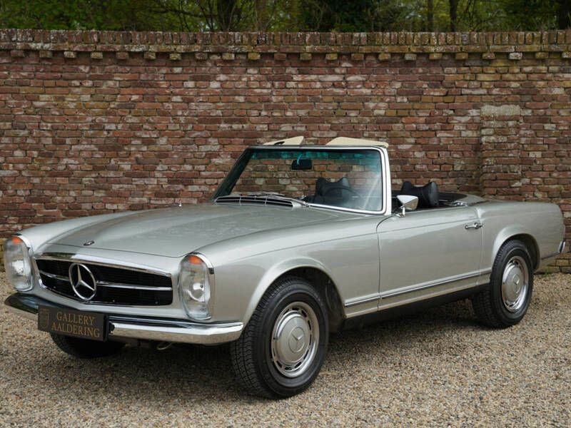 Gris Occasion 1969 Mercedes SL280 Cabriolet | 144 500 € - Image 1/4