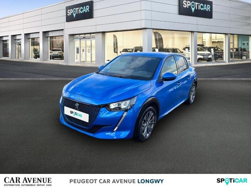 Bleu vertigo (v) Utilisé 2021 Peugeot e-208 Allure Citadine | 14 990 € (Prix juste) - Image 1/1
