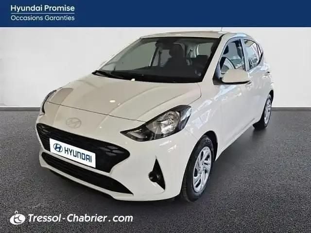 Blanc Occasion 2025 Hyundai i10 Citadine | 17 799 € (Prix assez cher) - Image 1/4