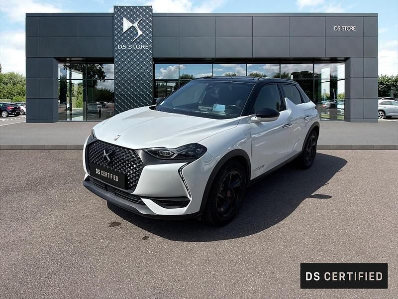Blanc Utilisé 2021 DS Automobiles DS3 Crossback E-Tense Performance Line Plus SUV | 18 989 € (Prix juste) - Image 1/4