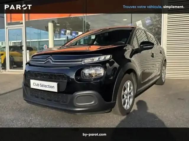Noir Occasion 2020 Citroën C3 Feel Berline | 9 490 € (Prix juste) - Image 1/4