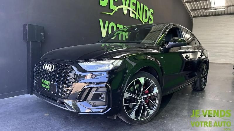 Noir Utilisé 2021 Audi Q5 SUV | 42 990 € (Prix juste) - Image 1/4