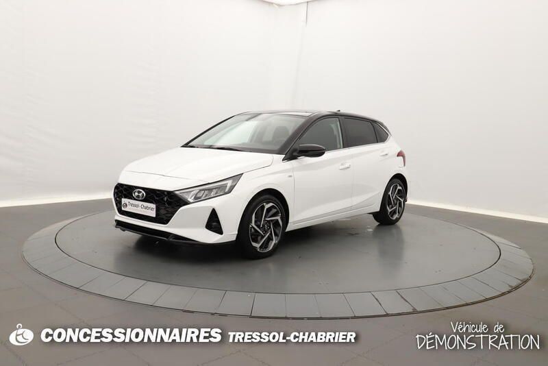 Blanc Utilisé 2023 Hyundai i20 Berline | 21 450 € (Prix assez cher) - Image 1/4