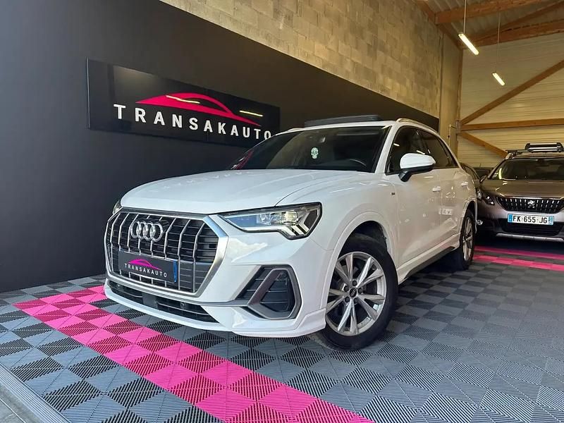 Blanc Utilisé 2022 Audi Q3 S-Line SUV | 32 990 € (Prix juste) - Image 1/4
