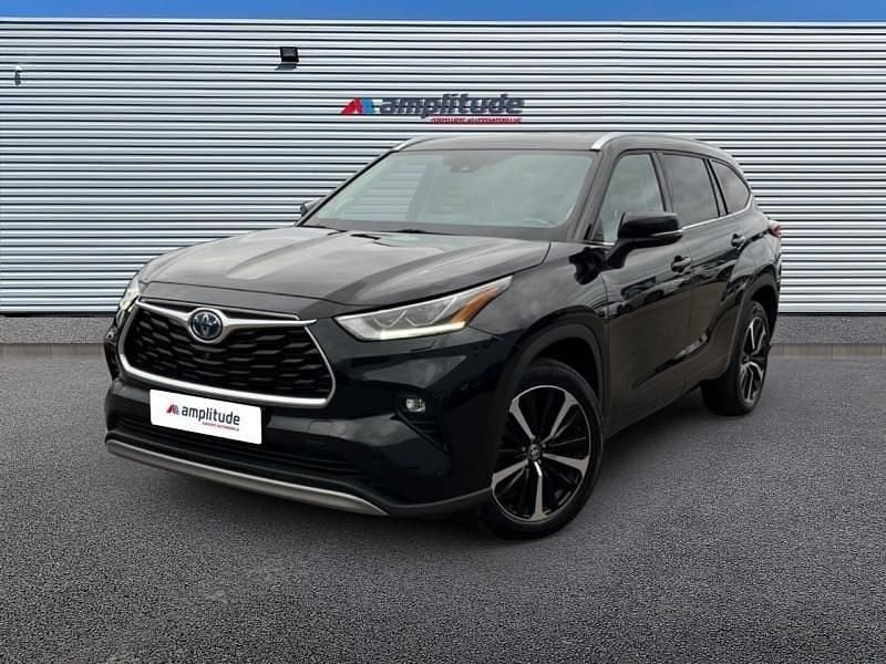 Noir Occasion 2022 Toyota Highlander Lounge SUV | 45 999 € (Bon prix) - Image 1/4