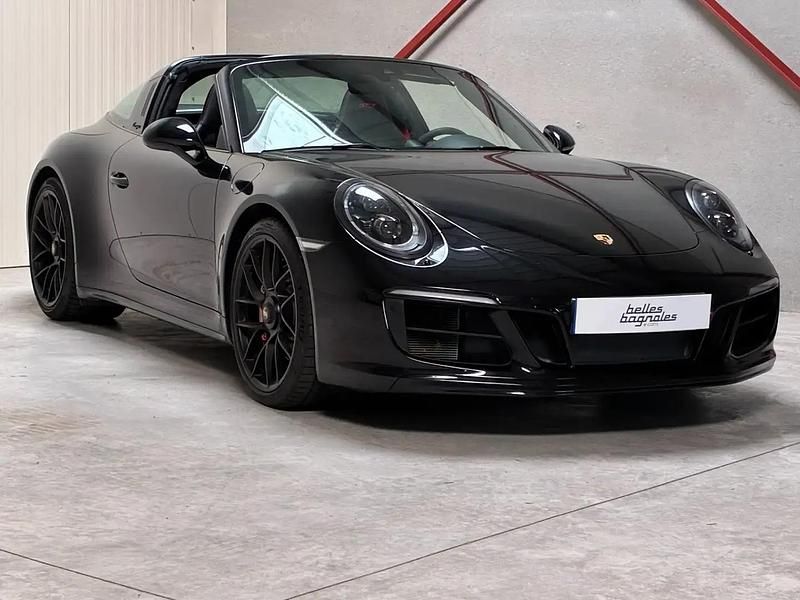 Noir Utilisé 2017 Porsche 911 Targa 4 Cabriolet | 139 600 € (Super prix) - Image 1/4
