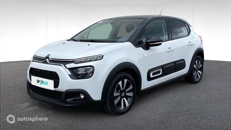 Blanc Utilisé 2023 Citroën C3 PureTech Citadine | 12 578 € (Prix juste) - Image 1/4