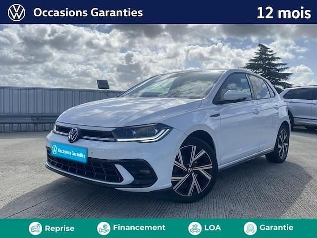 Blanc Utilisé 2022 VW Polo R-line | 18 990 € (Prix juste) - Image 1/4