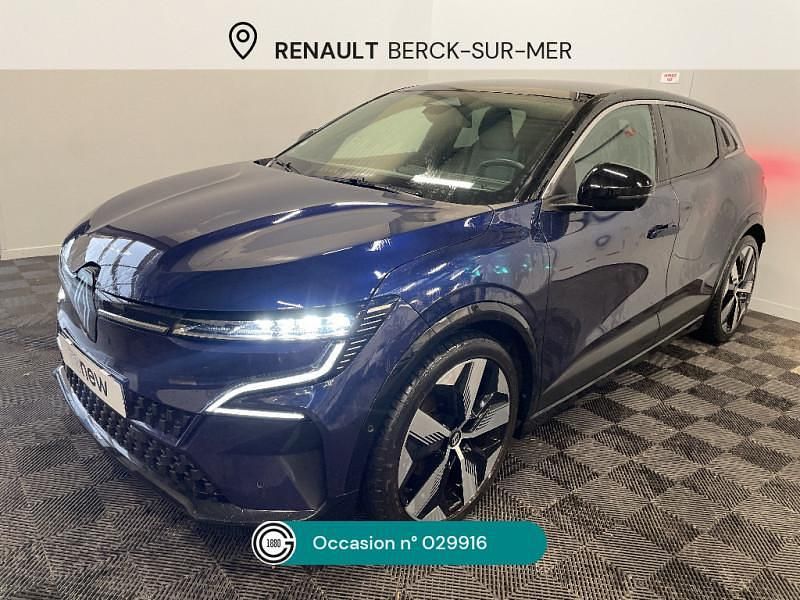 Bleu Occasion 2024 Renault Megane E-Tech Techno Berline | 27 990 € (Prix assez cher) - Image 1/4