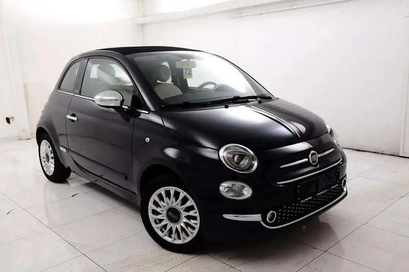 Noir Utilisé 2016 Fiat 500C Cabriolet | 8 950 € (Prix juste) - Image 1/4
