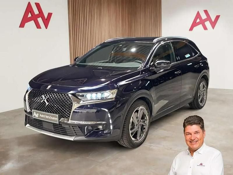 Bleu Utilisé 2021 DS Automobiles DS7 Crossback Rivoli SUV | 26 990 € (Bon prix) - Image 1/4