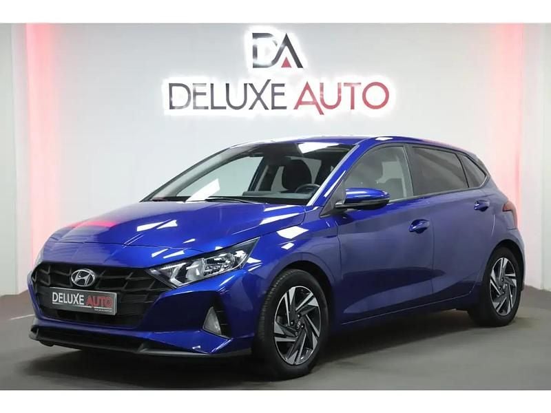 Bleu Utilisé 2022 Hyundai i20 Berline | 12 990 € (Super prix) - Image 1/4