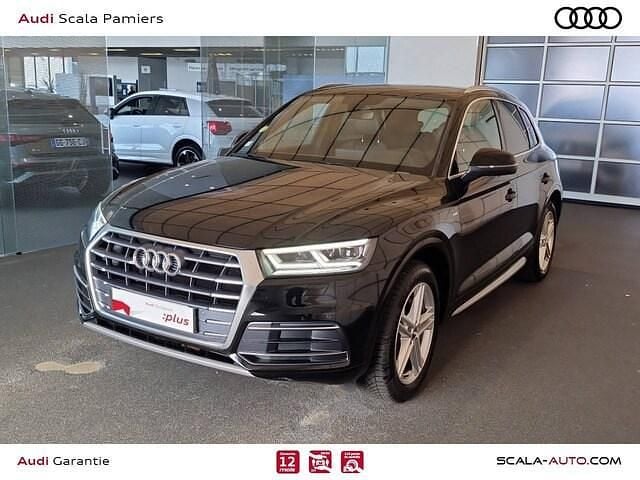 Noir brillant Utilisé 2018 Audi Q5 S-Line SUV | 27 990 € (Super prix) - Image 1/4