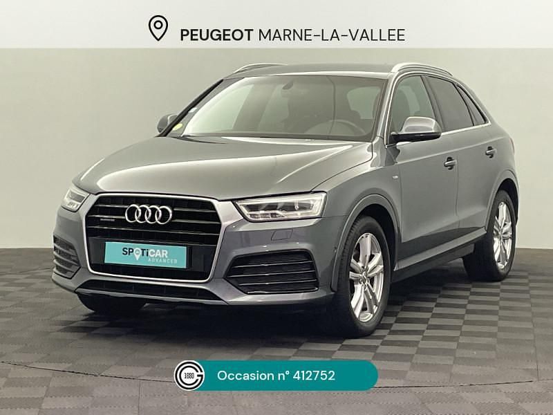 Gris Utilisé 2016 Audi Q3 S-Line SUV | 16 980 € (Prix juste) - Image 1/4