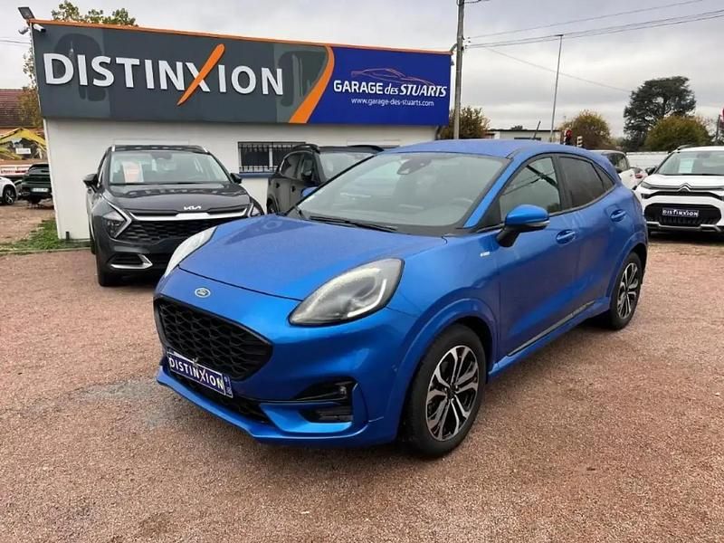 Bleu Occasion 2022 Ford Puma ST-Line SUV | 18 980 € (Prix juste) - Image 1/4