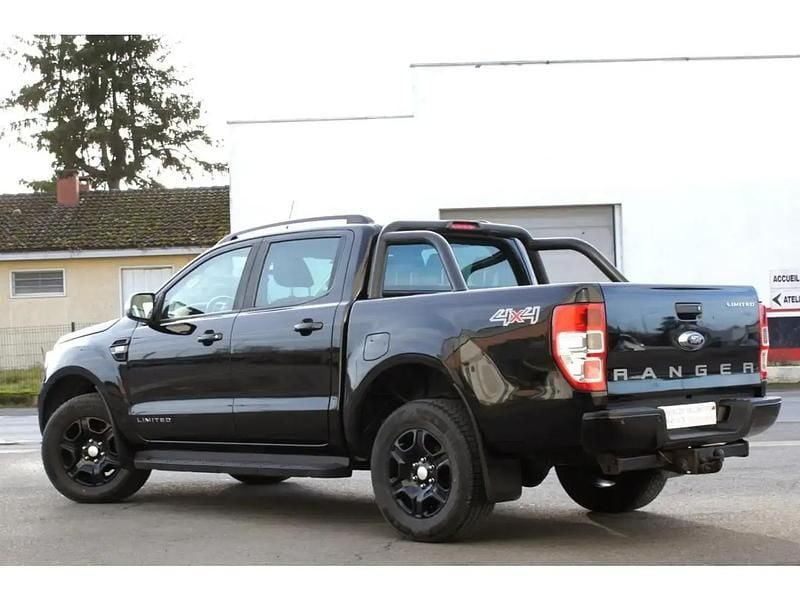 Occasion Ford Ranger Limited 200 ch (147 kW) 2018 Noir Pick-up