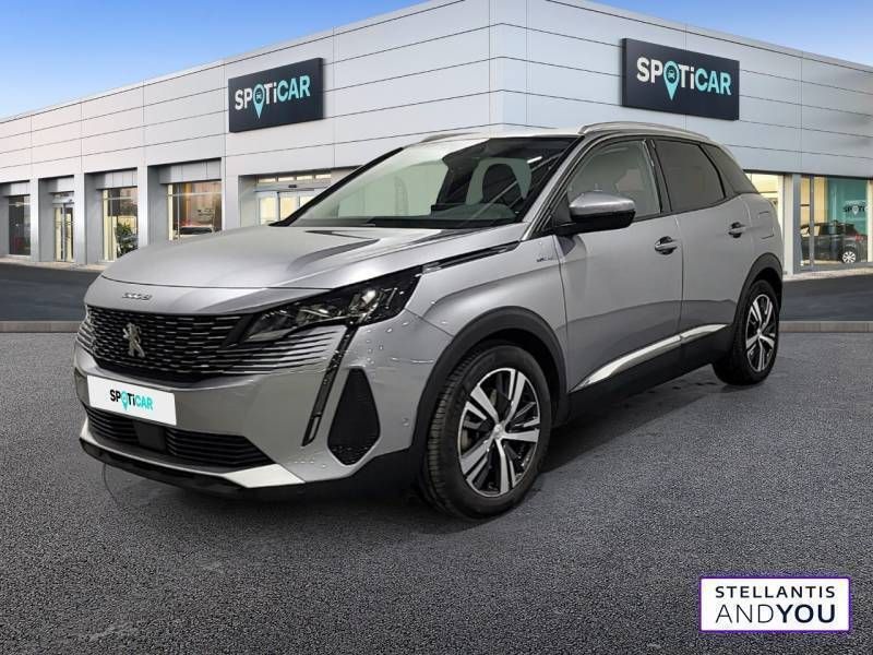Gris Utilisé 2021 Peugeot 3008 Allure | 21 980 € (Bon prix) - Image 1/3