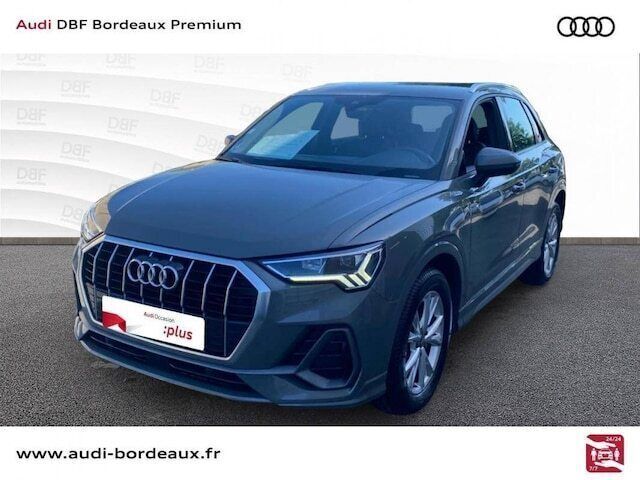 Gris chronos métallisé Utilisé 2019 Audi Q3 S-Line SUV | 24 590 € (Prix assez cher) - Image 1/4