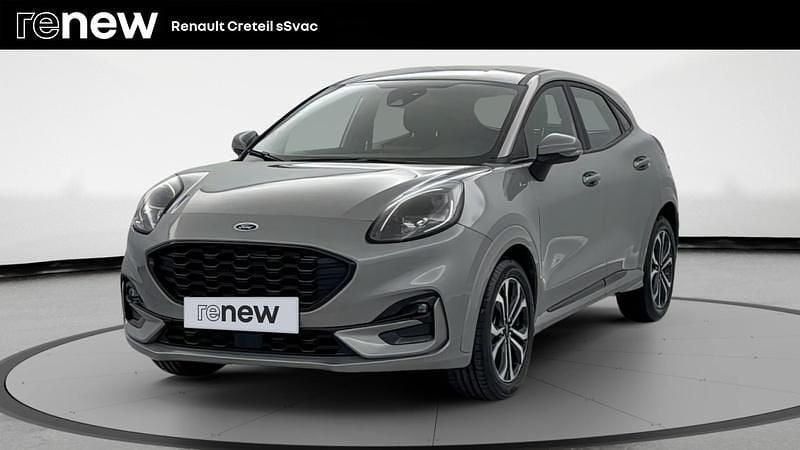 Gris Utilisé 2022 Ford Puma Gen-E ST-Line SUV | 19 499 € (Bon prix) - Image 1/4