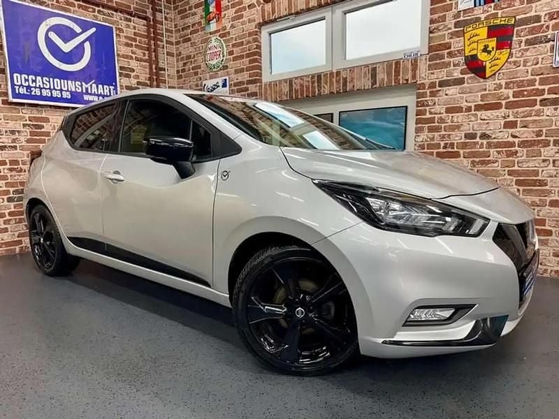 Gris Utilisé 2021 Nissan Micra Citadine | 14 328 € (Prix juste) - Image 1/4
