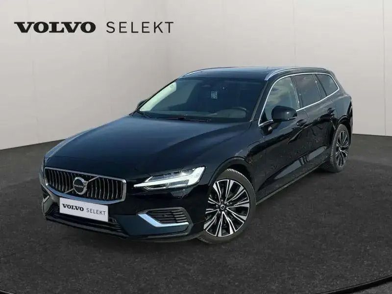 Bleu Utilisé 2022 Volvo V60 Inscription Break | 39 990 € (Prix juste) - Image 1/4