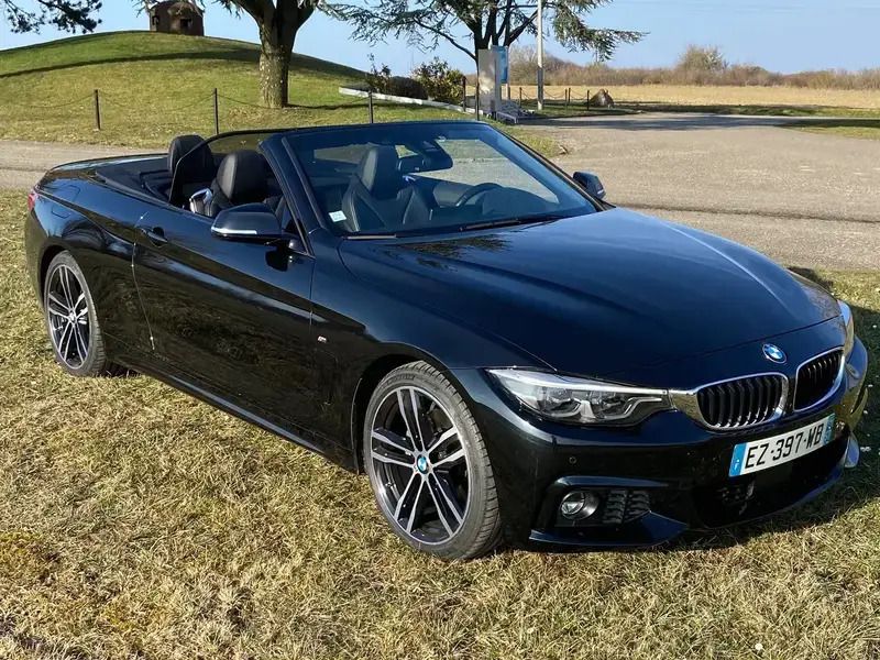Noir Utilisé 2018 BMW 430 Cabriolet M Sport Cabriolet | 32 900 € - Image 1/4