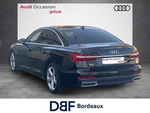 Occasion Audi A6 S-Line 204 ch (150 kW) 2019 Noir mythic métallisé Berline