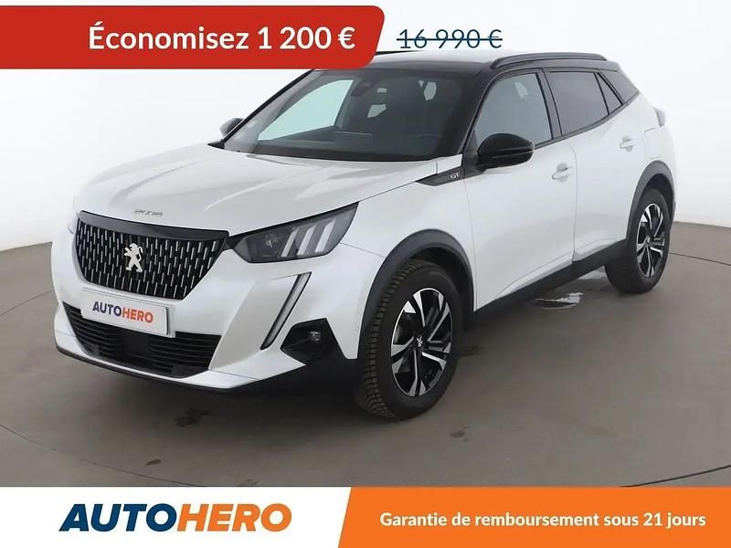 Blanc Utilisé 2021 Peugeot 2008 GT SUV | 15 790 € (Prix juste) - Image 1/2