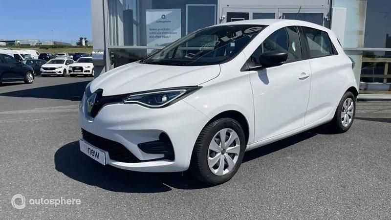 Blanc Occasion 2021 Renault Zoe Life Citadine | 10 999 € (Prix juste) - Image 1/4