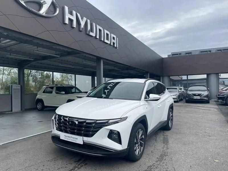 Blanc Utilisé 2021 Hyundai Tucson SUV | 20 990 € (Super prix) - Image 1/4